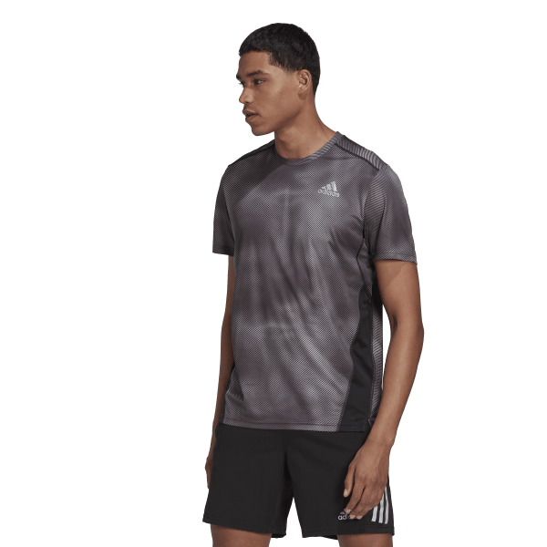 Mens Own The Run Printed Short Sleeve T-Shirt