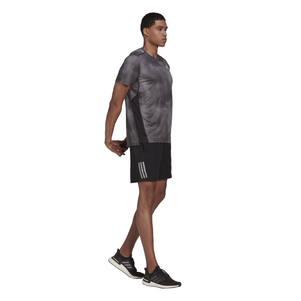 Mens Own The Run Printed Short Sleeve T-Shirt