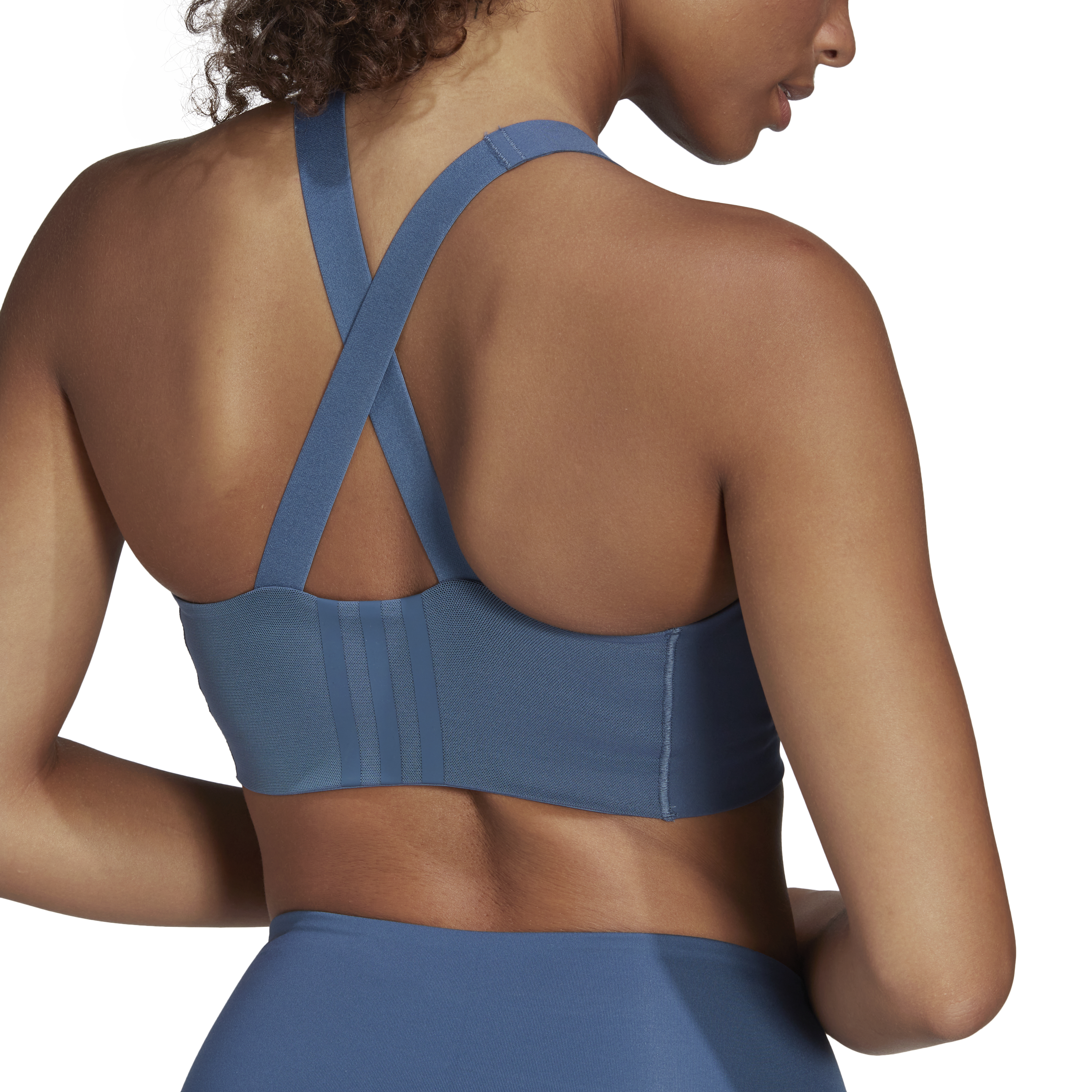 Womens Luxe Zipped High Impact Sports Bra