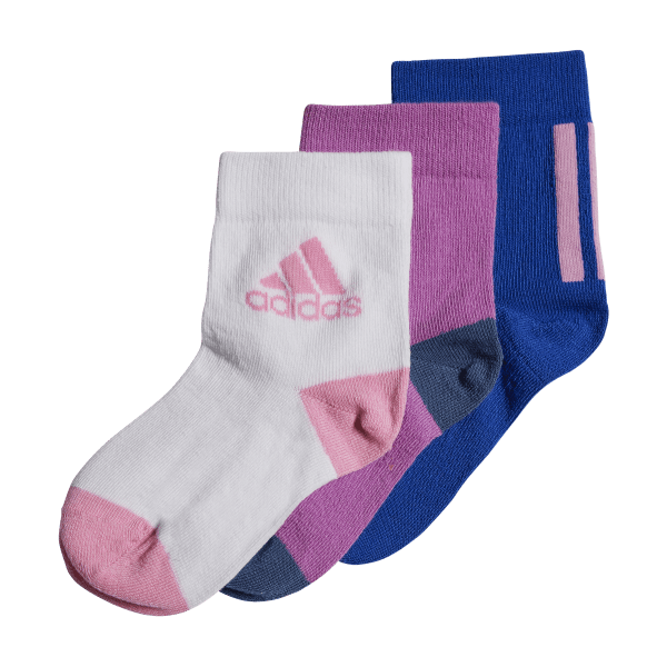 3 Pack Kids No Show Socks