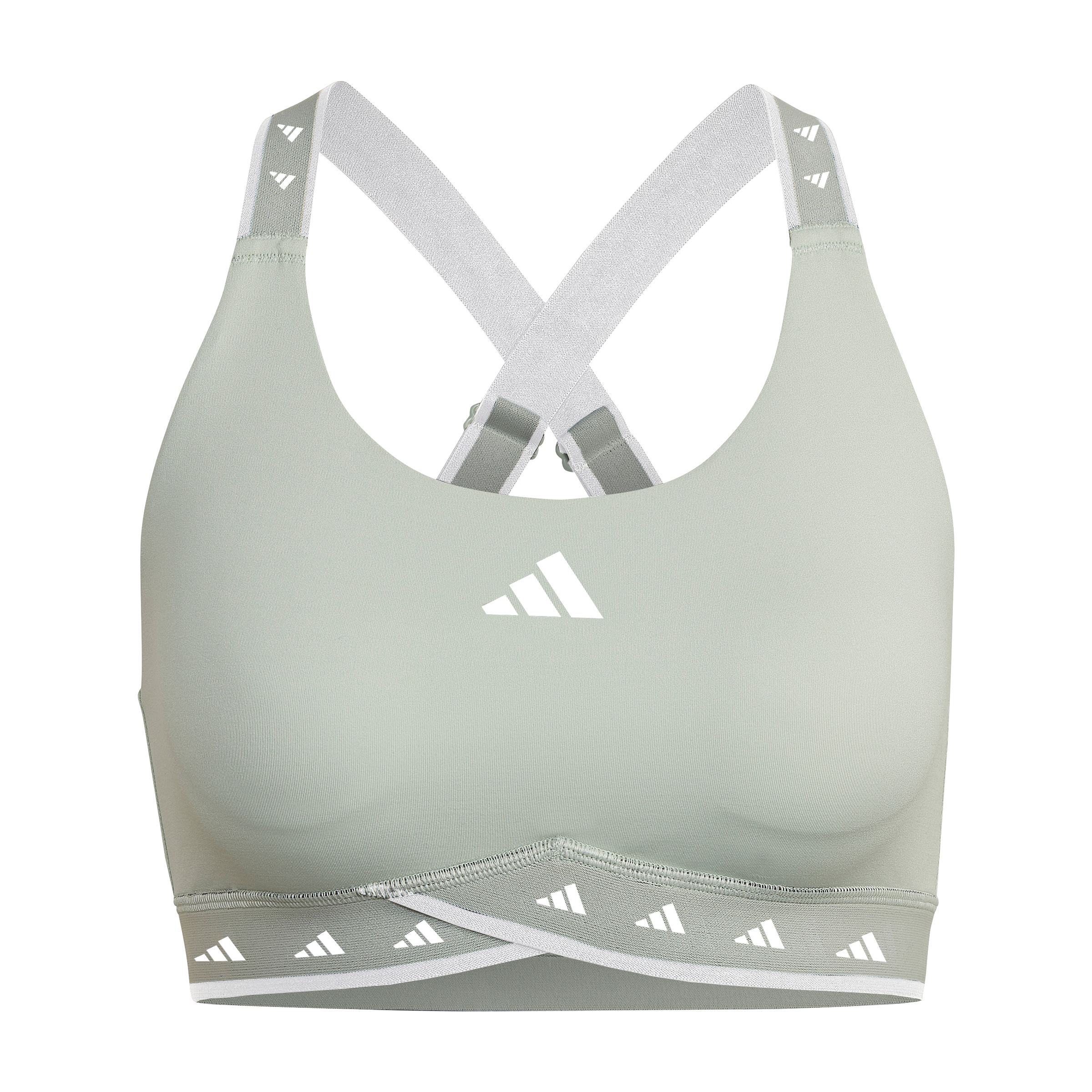 Womens Powerimpact Techfit Medium Impact Sports Bra