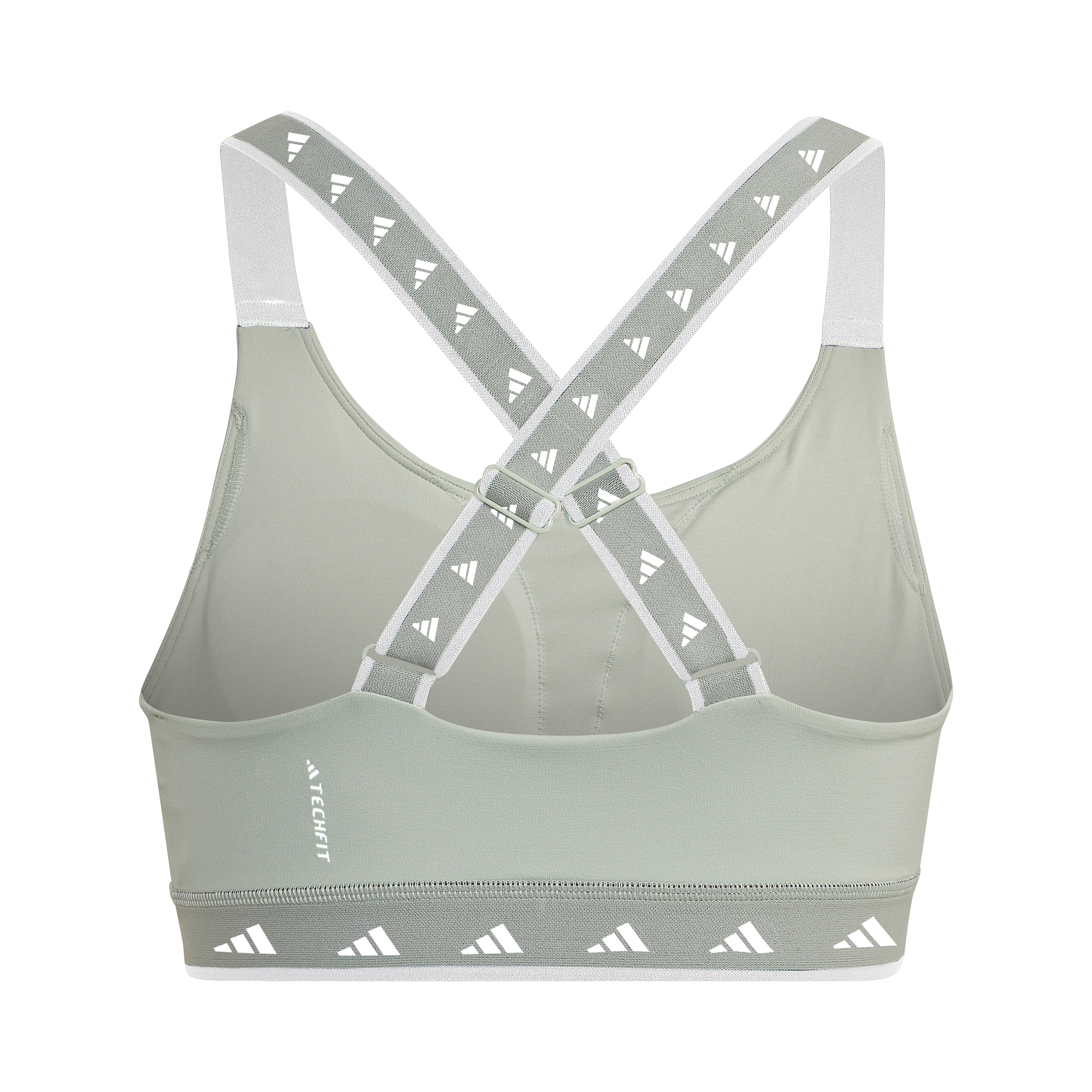 Womens Powerimpact Techfit Medium Impact Sports Bra
