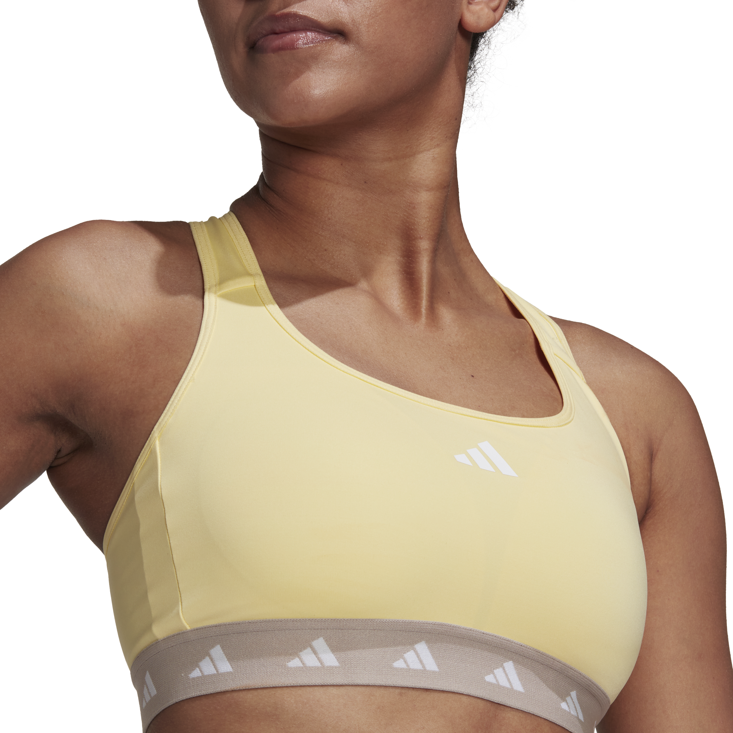 Womens Powerimpact Techfit Medium Impact Sports Bra