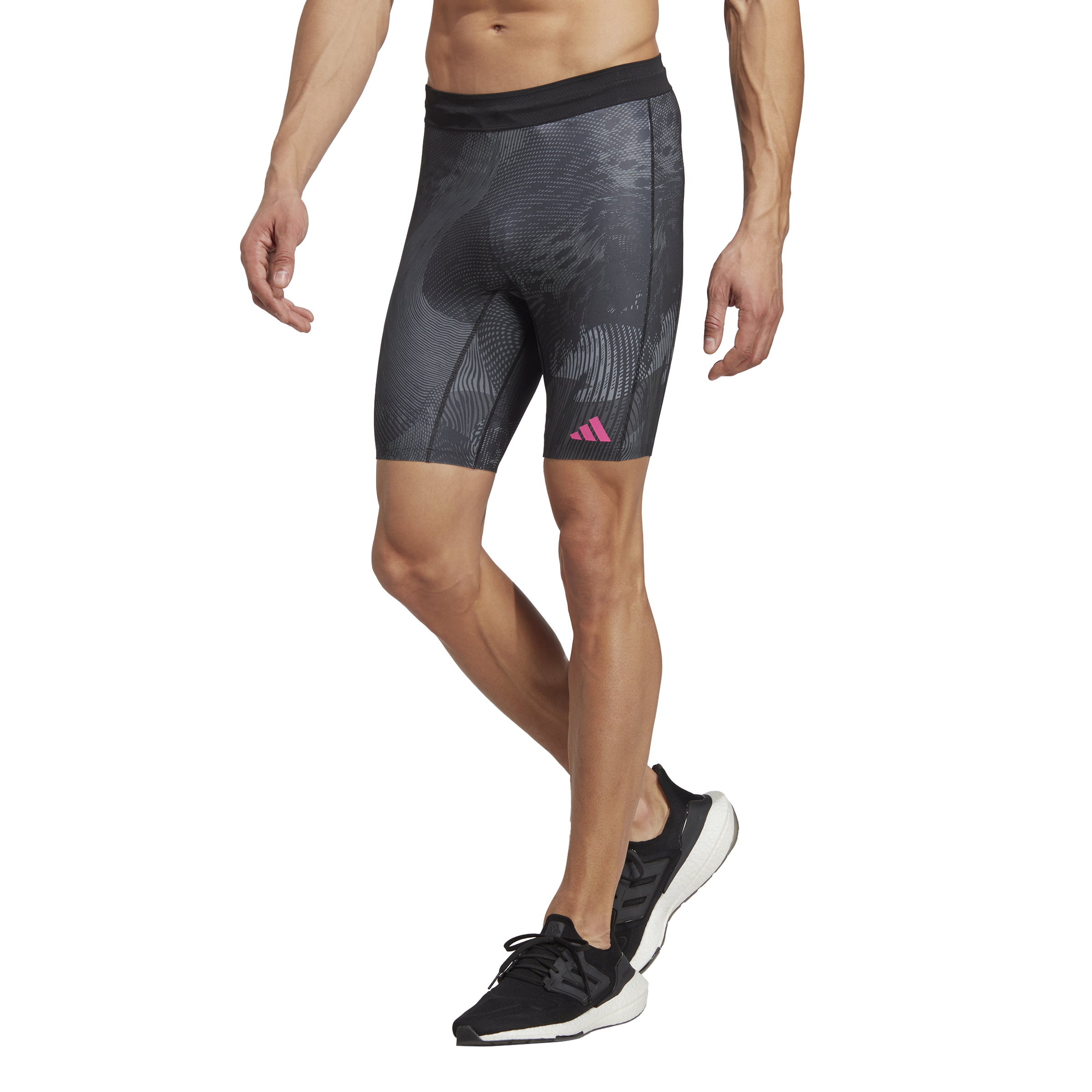 Mens Adizero Saturday Short Leggings Tight