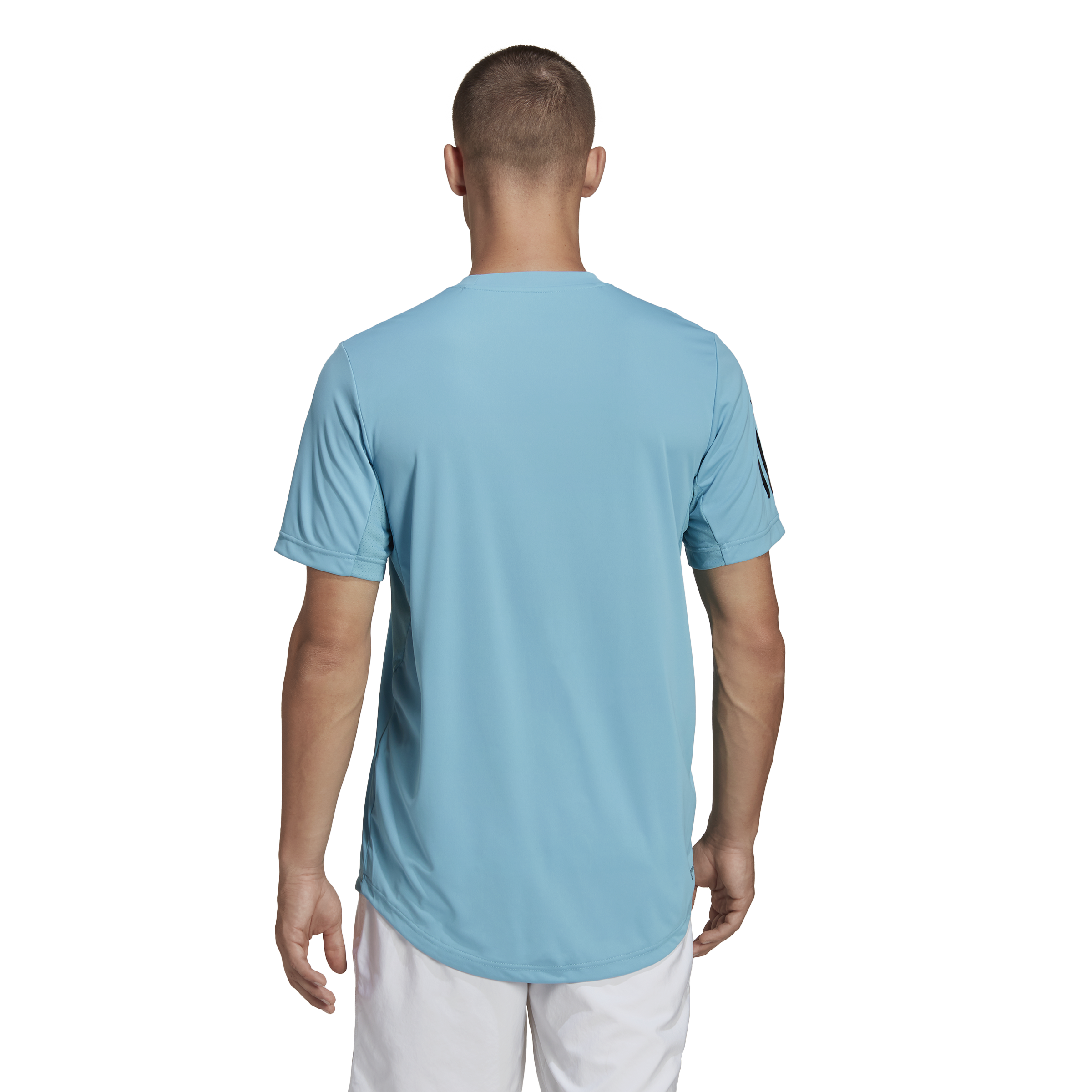 Mens Club 3-Stripes Short Sleeve T-Shirt