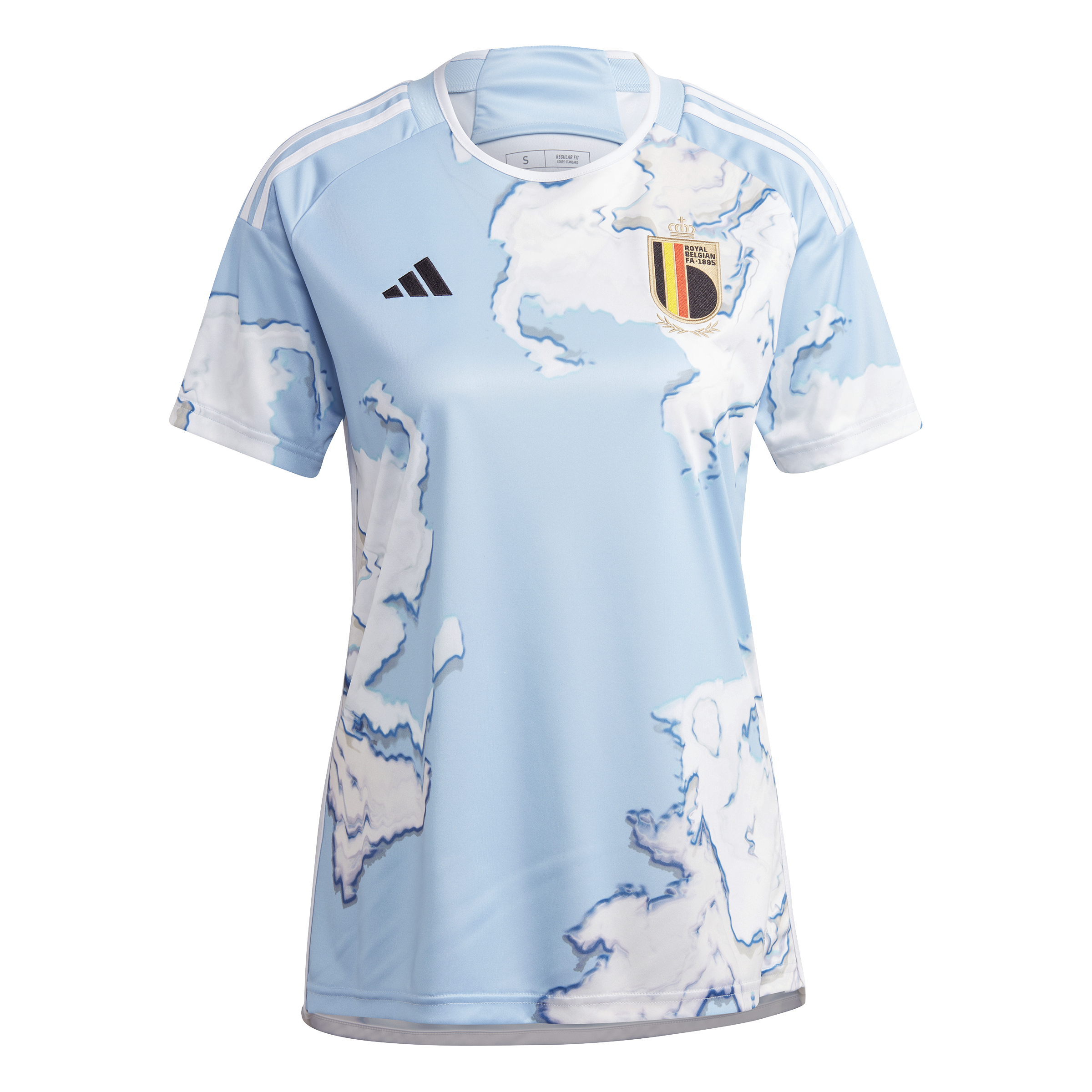 Womens Belgium World Cup 2023 Away Replica Jersey