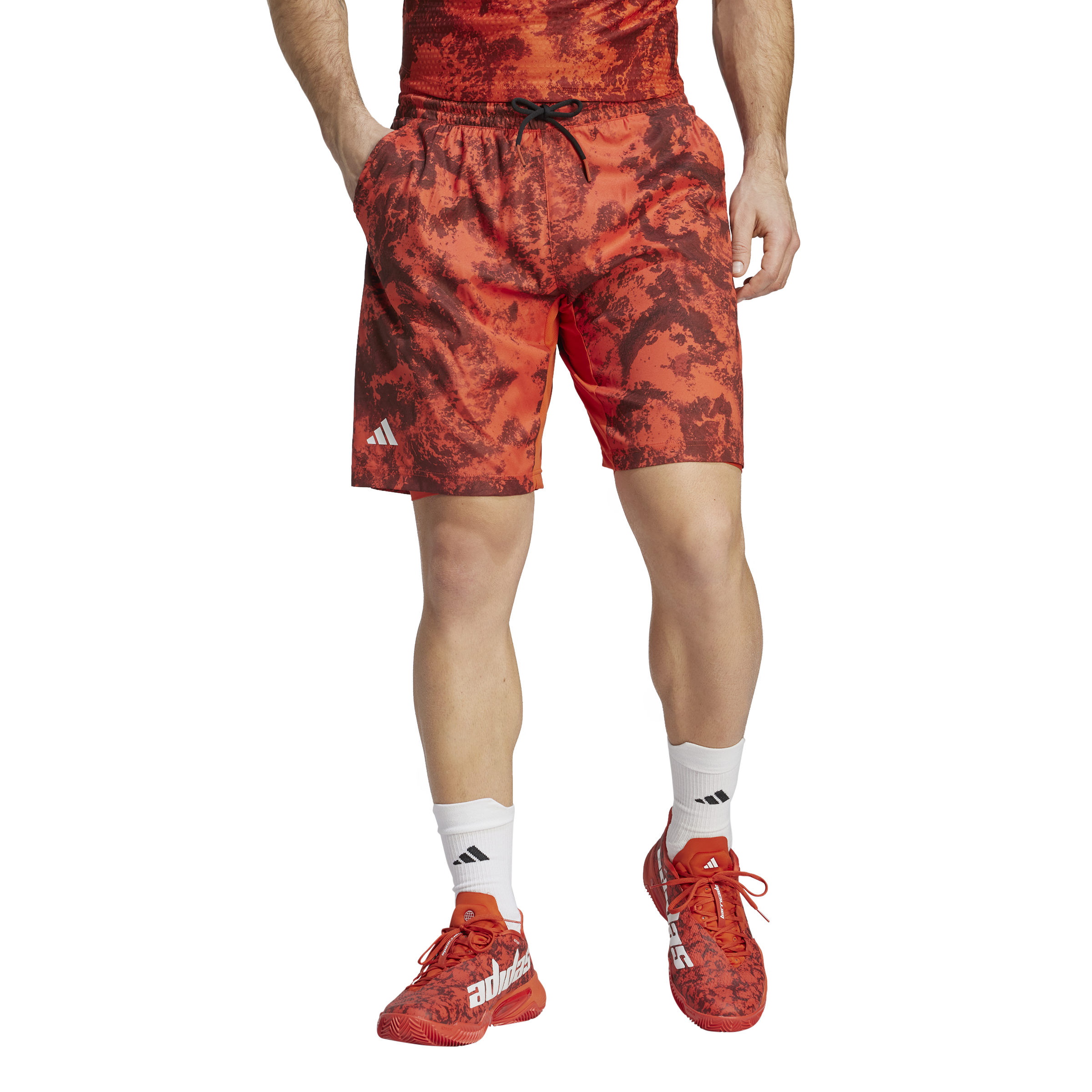 Mens Paris 2 in 1 Tennis Short