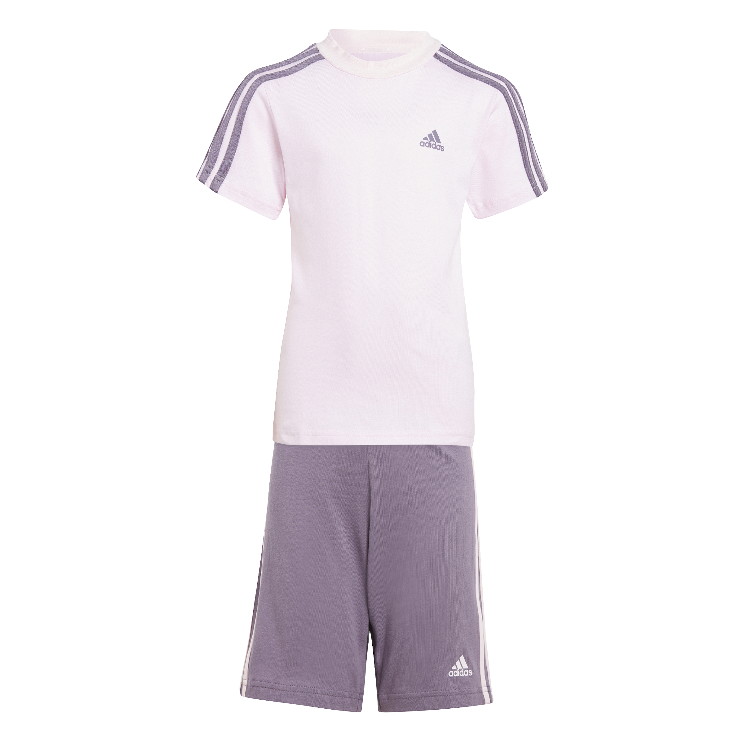 Boys 3 Stripes T-Shirt Short Set