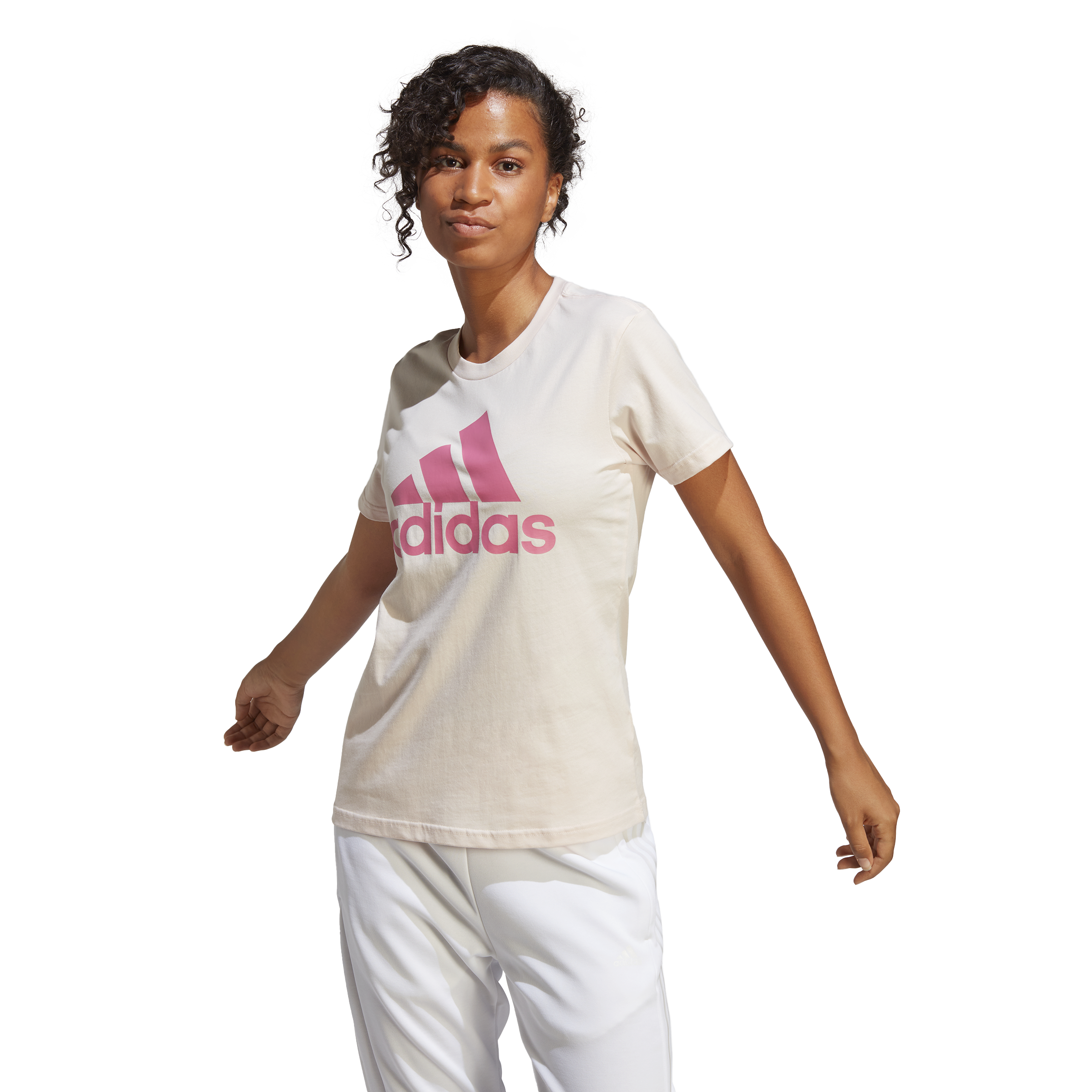 Womens Essential Big Logo Short Sleeve T-Shirt
