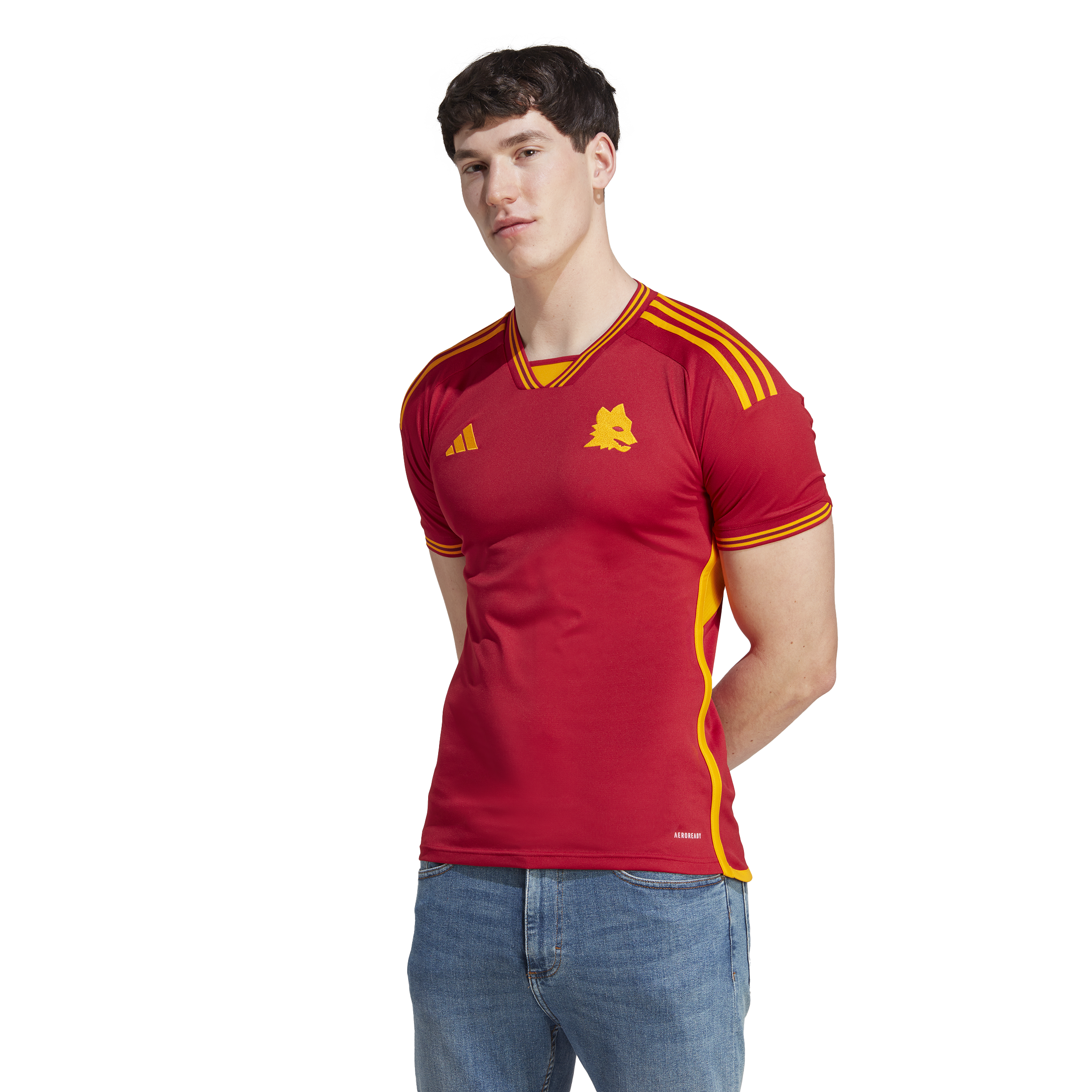 Mens Roma FC Home Replica Jersey
