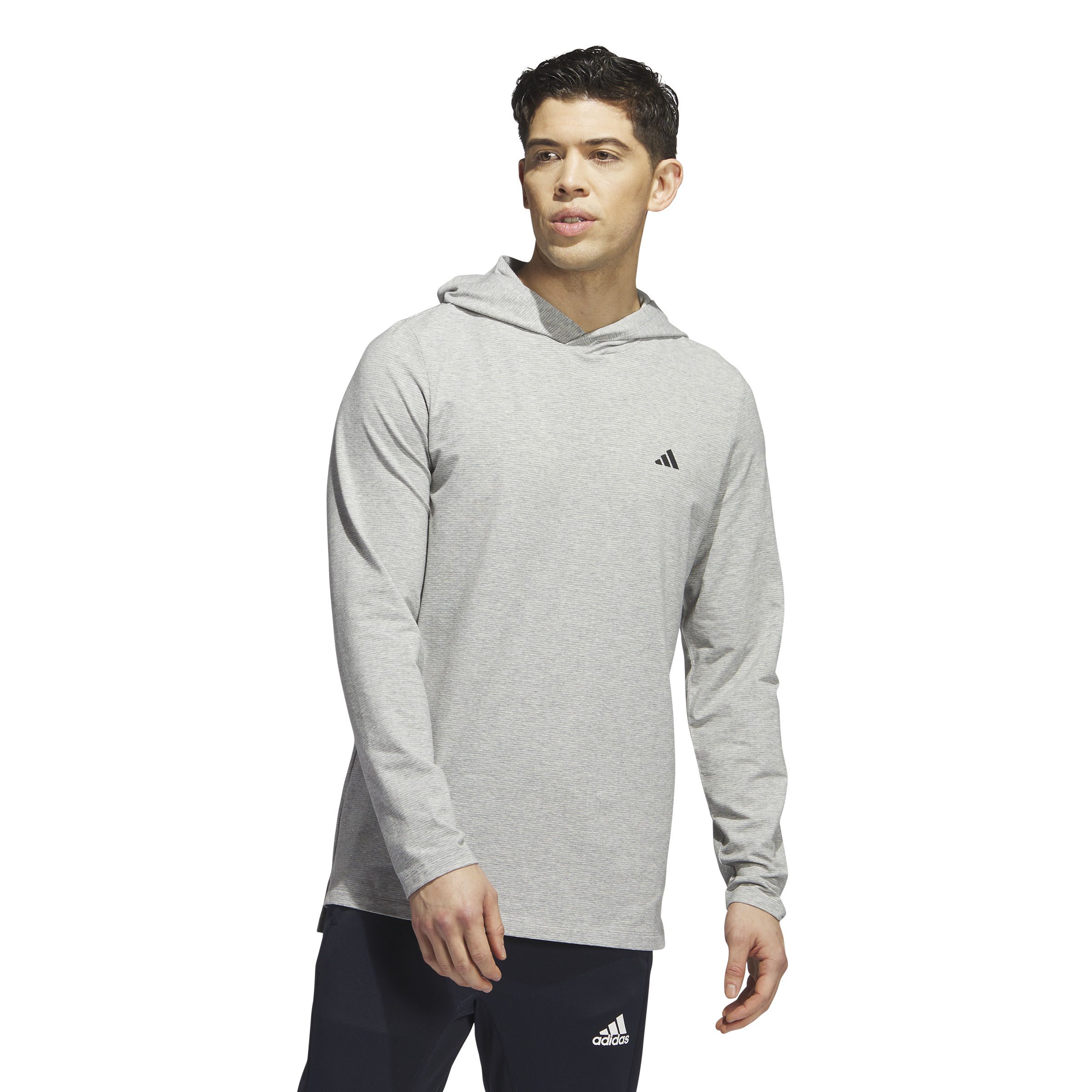 Mens Axis Tech Hooded Long Sleeve Top