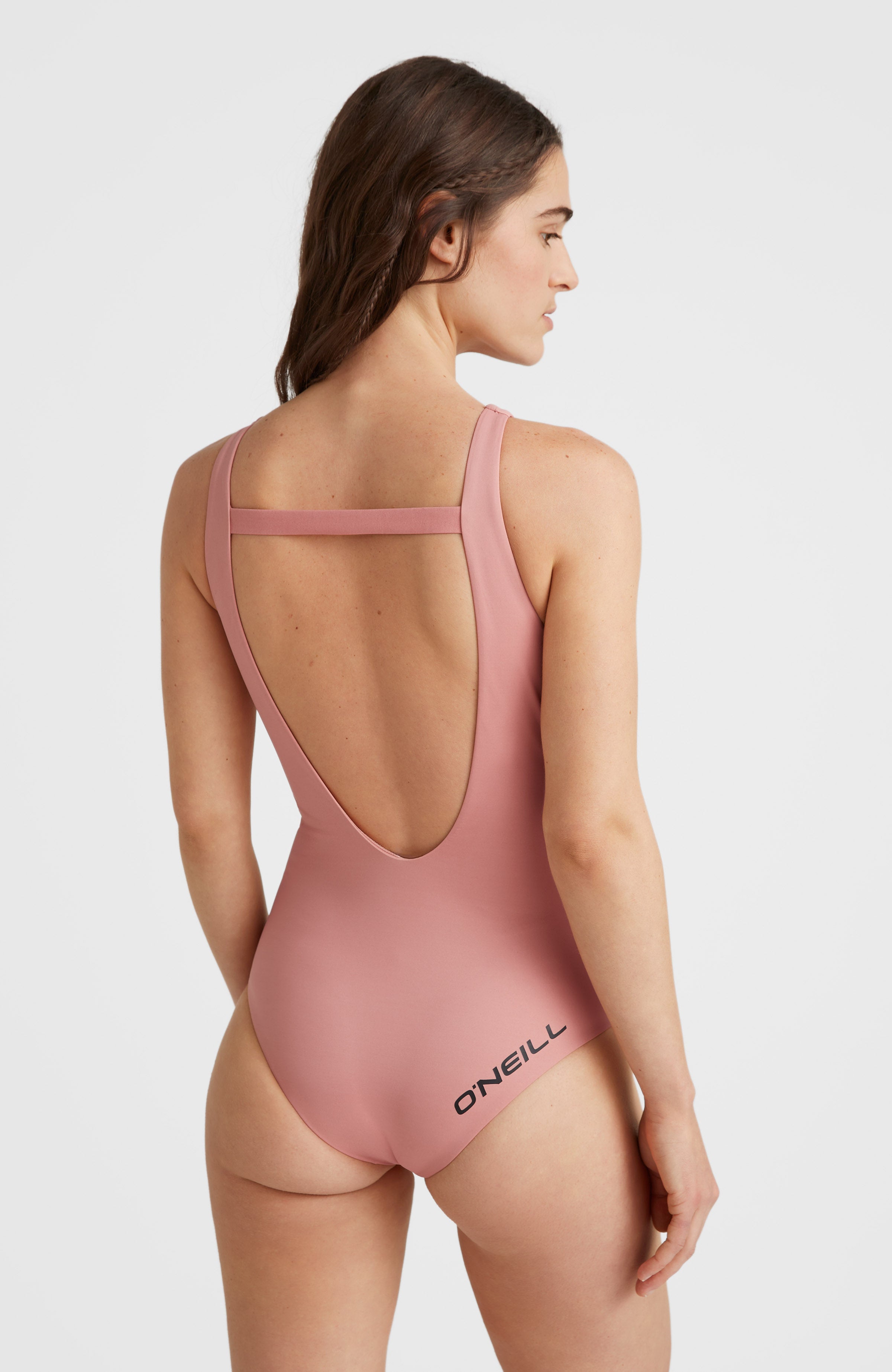 Womens Logo One Piece Swimsuit