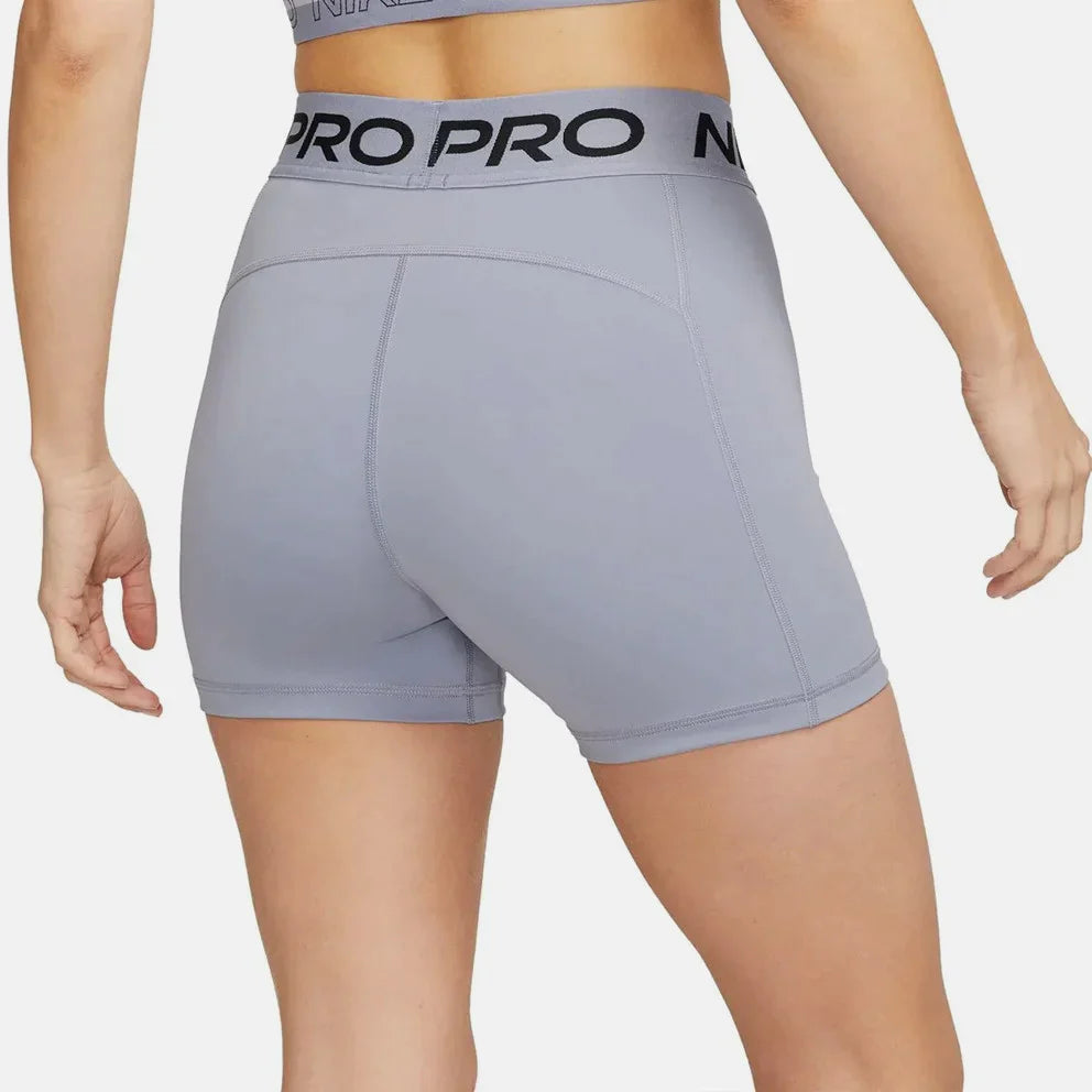 Womens Pro Branded Waistband 5" Bike Shorts