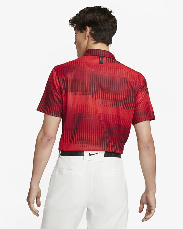 Mens Tiger Woods Dri-Fit Printed Golf Polo Shirt