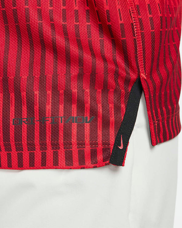 Mens Tiger Woods Dri-Fit Printed Golf Polo Shirt