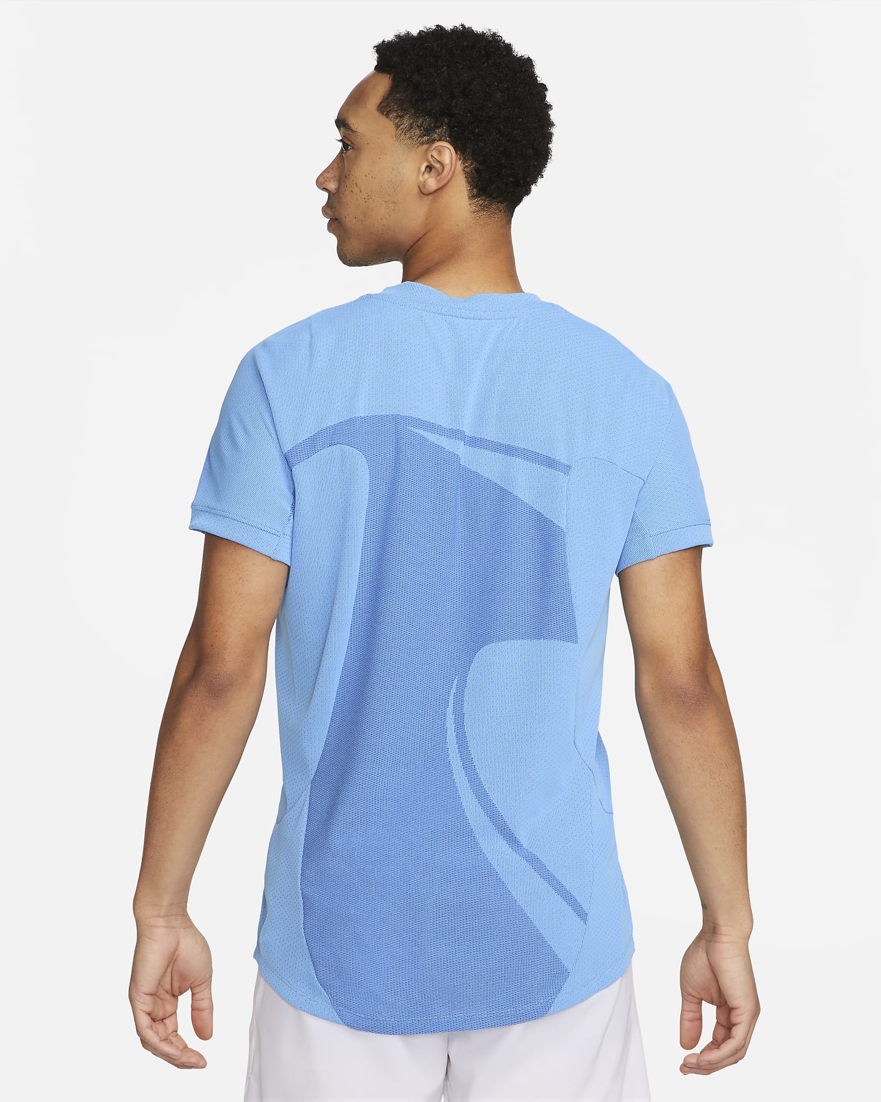 Mens Rafa Dri-Fit Advantage Tennis Short Sleeve T-Shirt