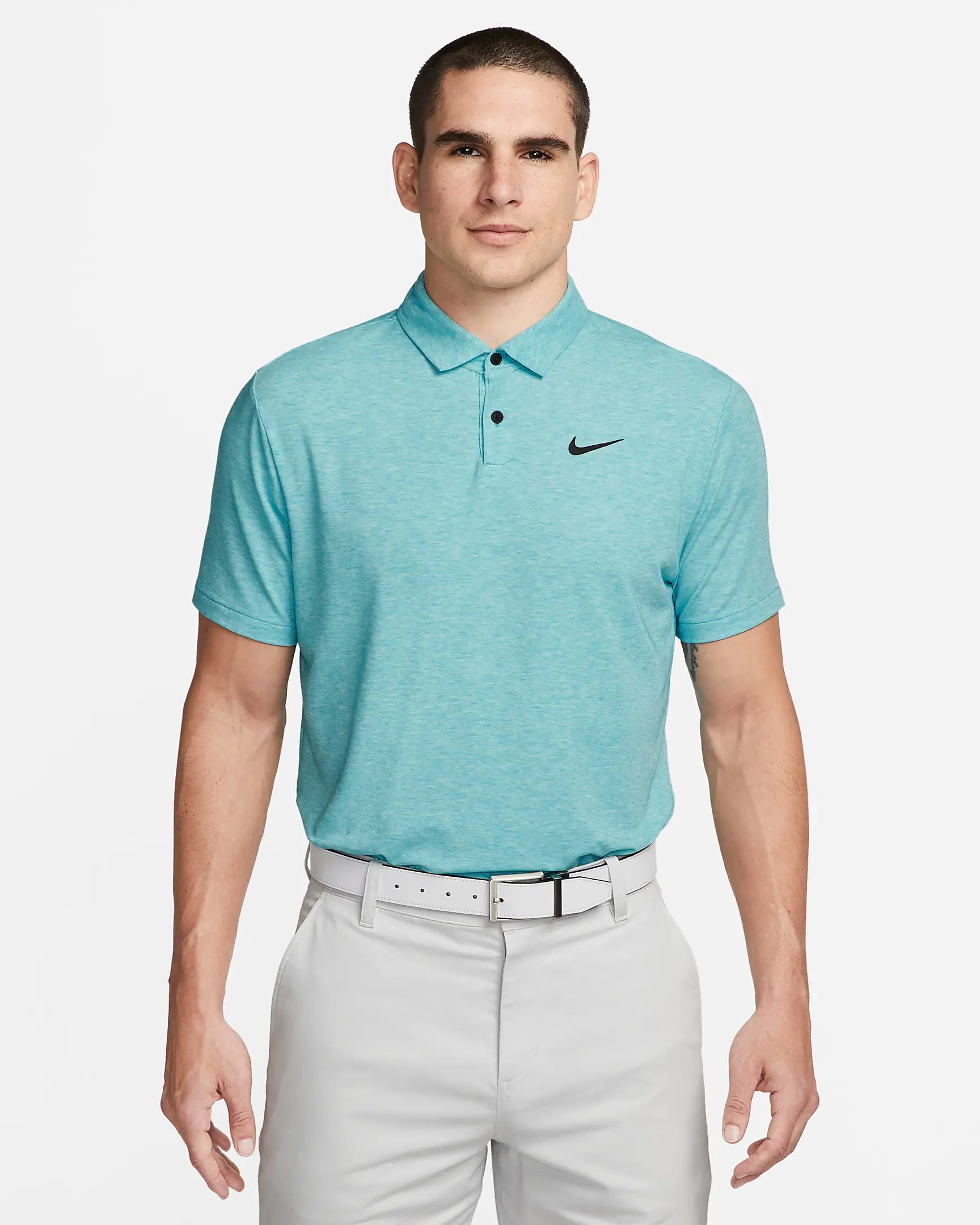 Nike men's vapor heather golf polo hot sale