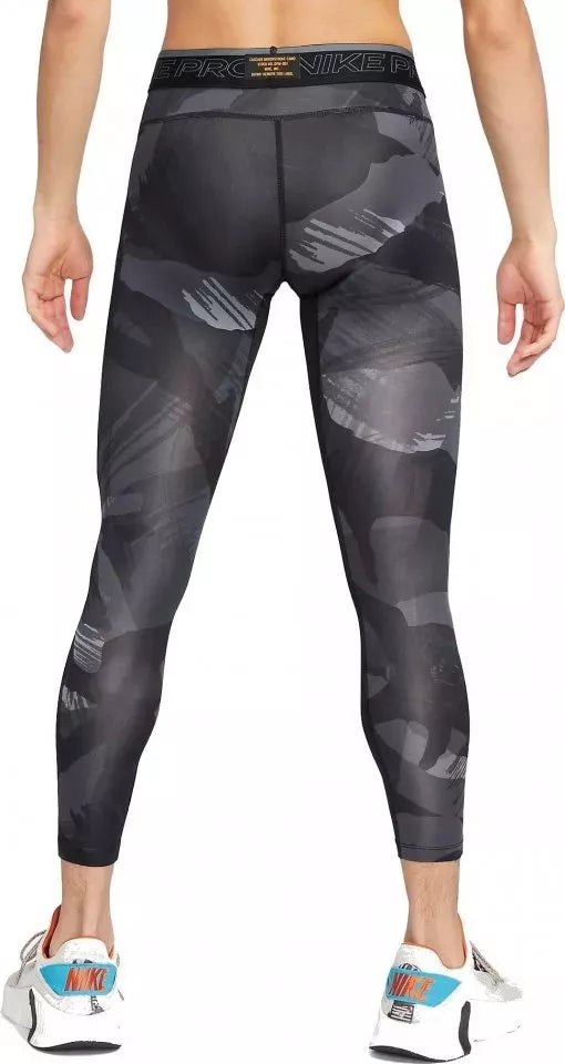 Mens Pro Dri-Fit Camo Printed Long Tight