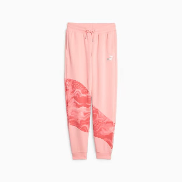 Girls Printed Colorblock Cuff Pant