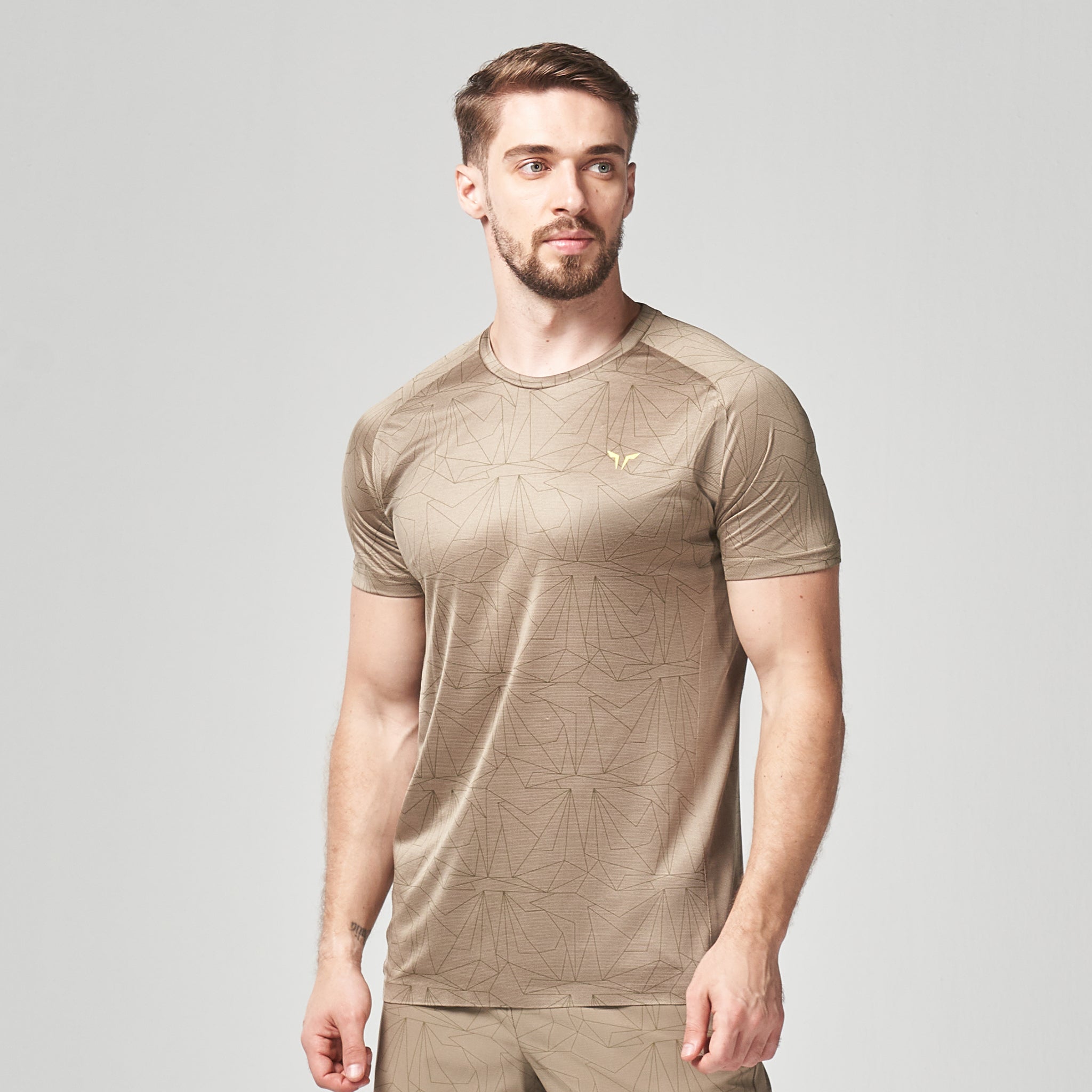 Mens Lab360 Bonded Aop Tee