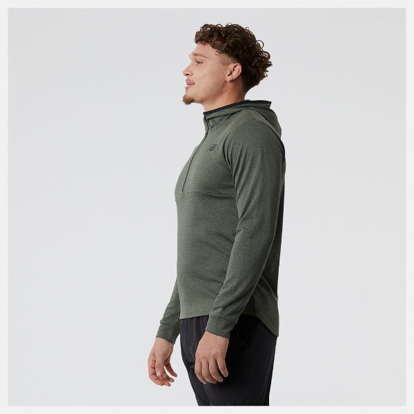 Mens Tenacity Hooded Quarter Zip