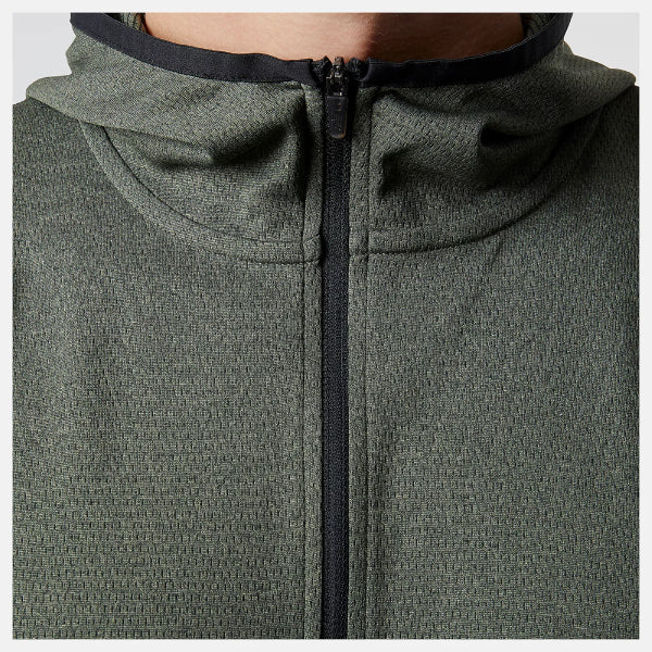 Mens Tenacity Hooded Quarter Zip