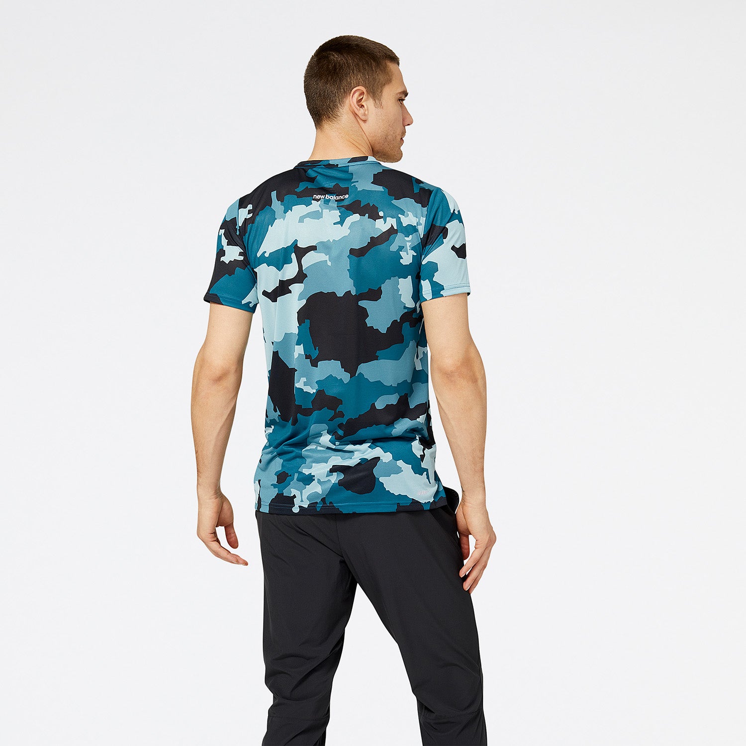 Mens Printed Accelerate Short Sleeve T-Shirt