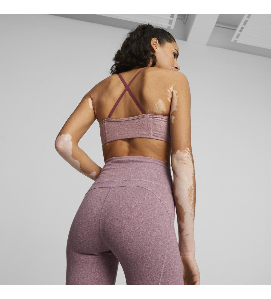 Womens Strappy Light Impact Sports Bra
