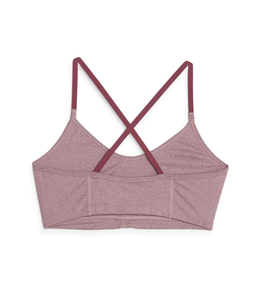 Womens Strappy Light Impact Sports Bra