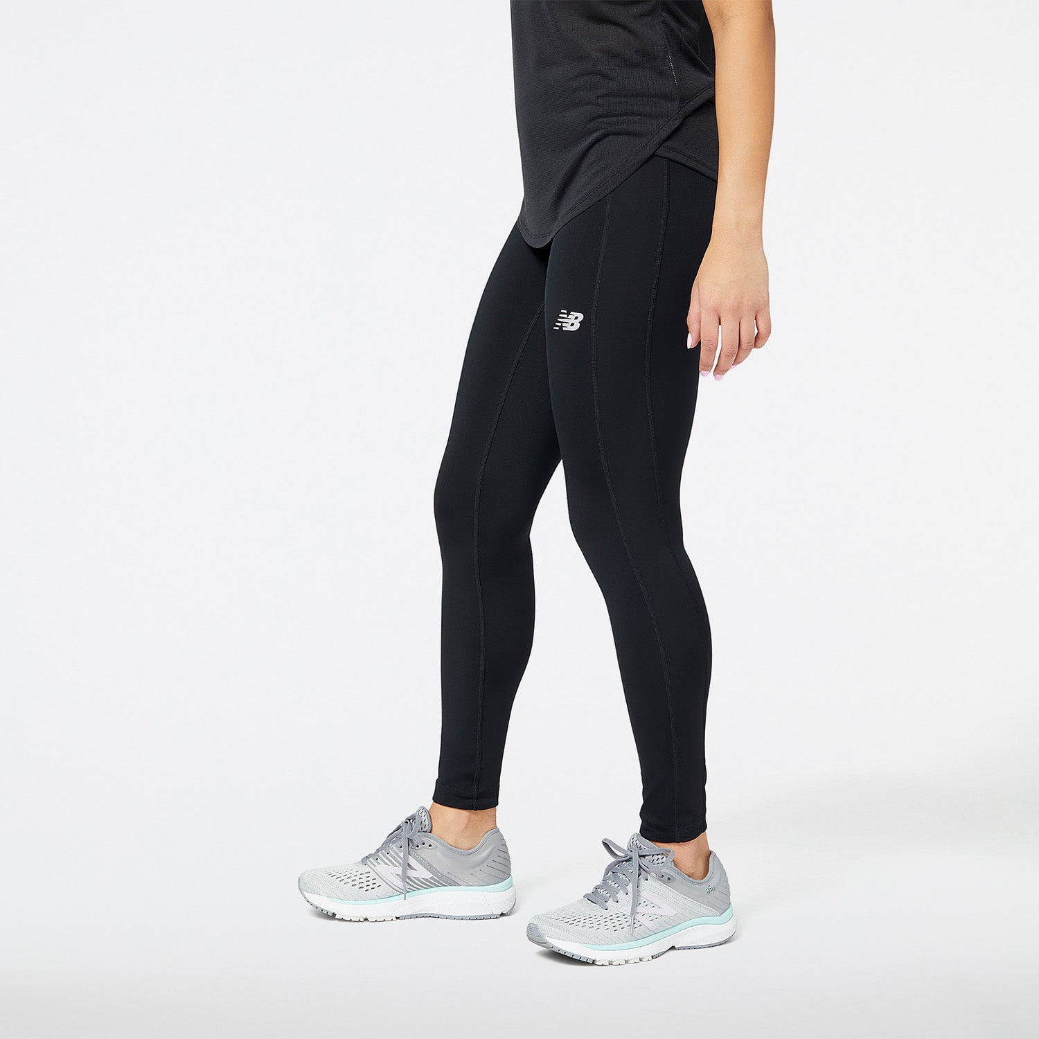 Womens Running Accelerate Mid Rise Tight