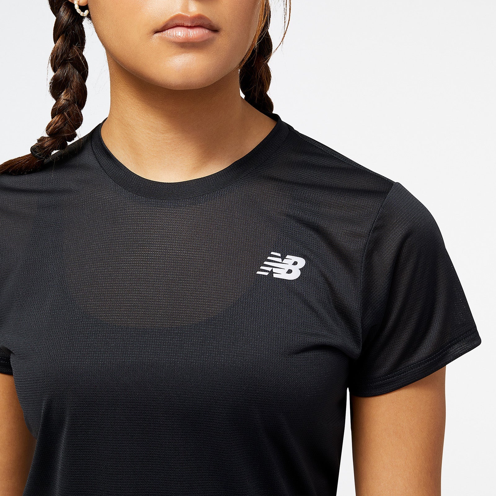 Womens Running Accelerate Short Sleeve T-Shirt